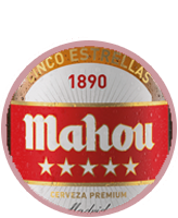 Mahou 5 Estrellas Label