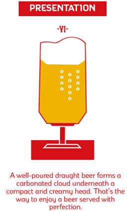 How to serve a draft beer