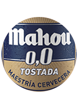 Label Mahou 0,0 Tostada